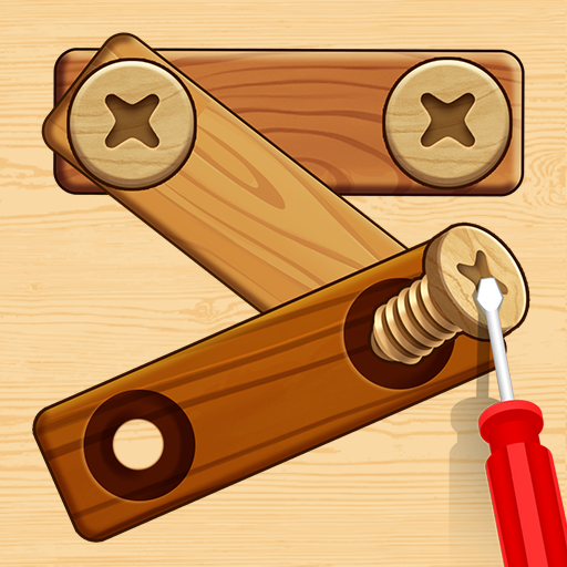 나사게임: Wood Nuts & Bolts Screw
